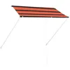 Image de vidaXL Auvent Rétractable Store de Terrasse Auvent de Balcon Jardin Extérieur Résistant aux UV Ombrage des Fenêtres 250x150 145896