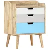 Image de Table De Chevet 47x35x63 Cm Bois De Manguier Solide en occasion ou reconditionné