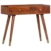 Image de vidaXL Table console 90x35x76 cm Bois dacacia massif