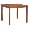 Image de Table de jardin rectangulaire en bois dacacia massif - VIDAXL - 85x85x74 cm - 4 personnes