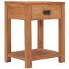 Image de vidaXL Table de chevet 35x35x50 cm bois de teck massif 287231