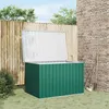 Image de vidaXL Boîte de Rangement de Jardin Coffre de Stockage Outils de Jardinage Organisateur de Terrasse Patio Arrière-cour 46265