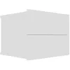 Image de vidaXL Table de chevet Blanc 40 x 30 x 30 cm Aggloméré