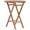 Image de vidaXL Table pliable de jardin 60x60x75 cm Bois de teck solide