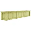 Image de vidaXL Jardinière surélevée 291x50x50 cm Bois de pin imprégné