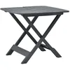 Image de Table de jardin pliable - VIDAXL - Anthracite - 79x72x70 cm - Plastique