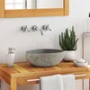 Image de vidaXL Lavabo en pierre de riviÃ¨re Ovale 29-38 cm en occasion ou reconditionné