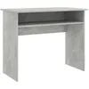 Image de vidaXL Bureau Gris béton 90x50x74 cm Aggloméré