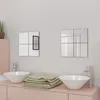 Image de Carreaux de miroir - VIDAXL - 16 pcs 205 cm - Verre haut de gamme - Design contemporain - Intérieur
