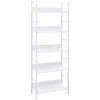 Image de vidaXL Bibliothèque à 5 niveaux noir 60x276x1585cm bois dingénierie 288228