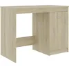 Image de vidaXL Bureau Chêne sonoma 100x50x76 cm Aggloméré