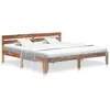 Image de vidaXL Cadre de lit Bois massif 200x200 cm