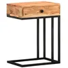 Image de vidaXL Table dappoint en forme dU 45x30x61 cm Bois dacacia massif
