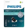 Image de Philips 2 in 1 noir 32Go / GB OTG USB C + USB 3.1 en occasion ou reconditionné