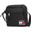 Image de Sac à épaule bandoulière - TOMMY HILFIGER - TJM College Reporter - Noir - Nylon - Compact