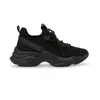 Image de Baskets femme Steve Madden Mac-E - Noir/Noir - Tissu - Lacets