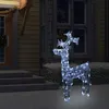 Image de vidaXL Renne de Décoration de Noël 90 LED Ornement de Noël Renne Lumineux Renne Eclairé Jardin Terrasse Extérieur Maison 289961