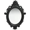 Image de vidaXL Miroir mural style château 56x76 cm Noir 320359