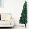 Image de vidaXL Sapin de Noël artificiel moitié avec support Vert 180 cm PVC