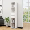 Image de vidaXL Bibliothèque Blanc 36x30x171 cm Bois dingénierie 802867
