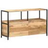 Image de vidaXL Buffet 110x35x65 cm Bois de manguier massif 320918