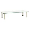 Image de Meuble TV - VIDAXL - Unité Multimédia - Verre Trempé - 80x35x17 cm - Design Contemporain