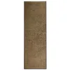 Image de vidaXL Paillasson lavable Marron 60x180 cm