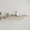 Image de vidaXL Étagère murale flottante Chêne 90x235x38 cm MDF