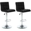 Image de vidaXL Lot de 2 Tabourets de Bar Chaise de Pub Siège de Bistrot Meuble de Salle à Manger Cuisine Salon Maison Intérieur 323634