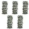 Image de vidaXL Clôtures à treillis de saule 5pcs feuille artificielle 180x30cm 147751