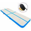 Image de vidaXL Tapis Gonflable de Gymnastique avec Pompe Tapis dExercice Tapis de Yoga Kickboxing Taekwondo Tumbling Maison 92668