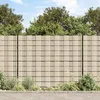 Image de vidaXL 4x Ecrans dIntimité de Jardin Brise-vent Ombrage Store de Porche Barrière dIntimité Décorative Allée Extérieur PVC 147857