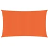 Image de vidaXL Voile dombrage 160 g-m² Orange 25x5 m PEHD