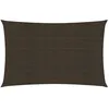 Image de vidaXL Voile dombrage 160 g/m² Marron 5x7 m PEHD