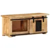 Image de vidaXL Meuble TV 90x35x40 cm Bois massif de manguier