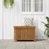 Image de vidaXL Boîte de rangement de jardin 90x50x58 cm bois dacacia massif 310282