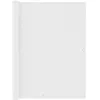 Image de Écran de balcon - VIDAXL - Blanc - Imperméable - Protection UV - 120x300 cm