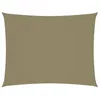 Image de vidaXL Voile de parasol tissu oxford rectangulaire 2x3 m beige 135145