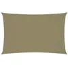 Image de vidaXL Voile de parasol Tissu Oxford rectangulaire 2x45 m Beige