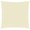 Image de vidaXL Voile de parasol Tissu Oxford carré 3x3 m Crème
