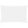 Image de vidaXL Voile de parasol Tissu Oxford rectangulaire 2x5 m Blanc