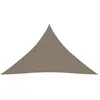 Image de vidaXL Voile de parasol Tissu Oxford triangulaire 5x5x6 m Taupe