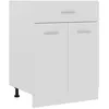 Image de vidaXL Armoire à tiroirs Lyon Blanc 60 x 46 x 815 cm Bois dingénierie 801228