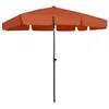 Image de vidaXL Parasol de plage Terre cuite 200x125 cm 314732