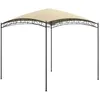 Image de Belvédère - vidaXL - 3x3x265 m - Crème - Acier - 180 g/m²