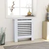 Image de vidaXL Cache-radiateur MDF Blanc 78 cm 325563