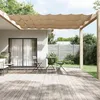 Image de vidaXL Auvent Vertical Ecran de Protection Ecran dIntimité de Balcon Auvent de Patio Jardin Extérieur Taupe 60x1200 cm 148401