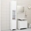 Image de vidaXL Ensemble de meubles de salle de bain 3 pcs Blanc Aggloméré