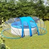 Image de vidaXL Dôme de Piscine Ovale Couverture de Piscine Pavillon de Piscine Tente de Piscine Jardin Extérieur Arrière-cour 92796