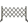 Image de vidaXL Clôture en Treillis de Jardin Séparateur de Jardin Support pour Plantes Grimpantes Plate-Bande Extérieur Gris 120x60 314823